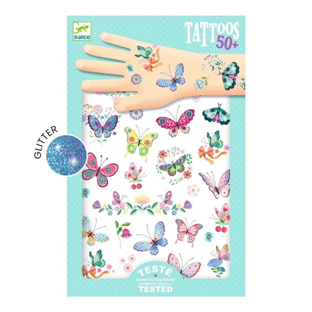 Tatuajes Mariposas de ensueño (min. 2 u.)
