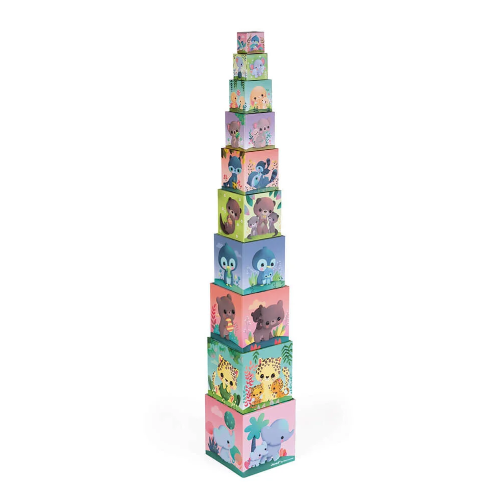 PIRAMIDE CUADRADA DE «LOS ANIMALES ADORABLES»