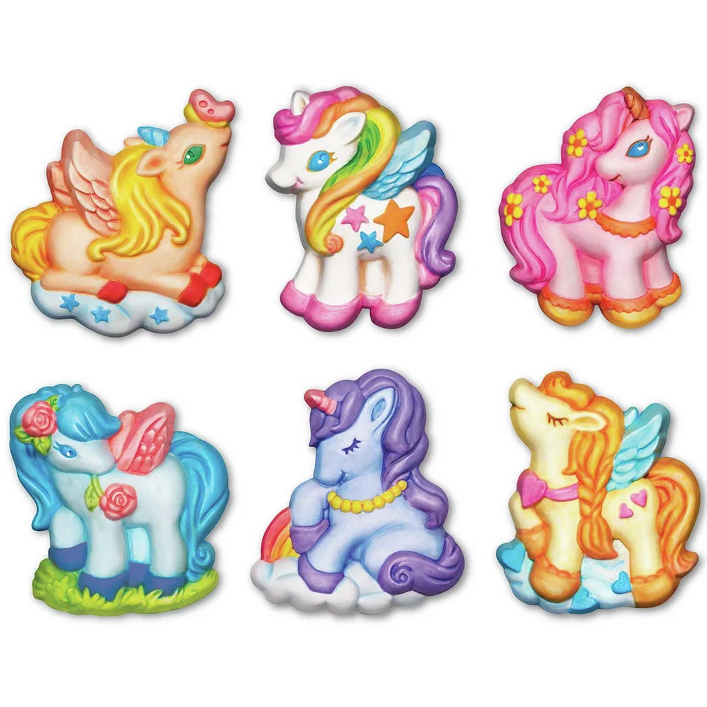 Mould & paint unicornios