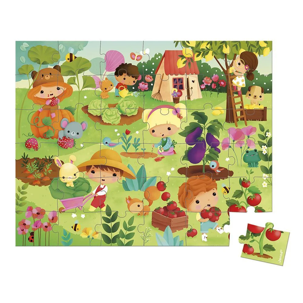 Puzle - el huerto- 36 pzas