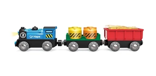 Tren de mercancías a pilas
