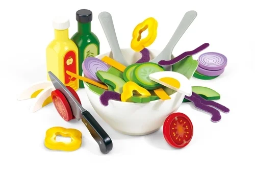 Set de ensalada con ingredientes
