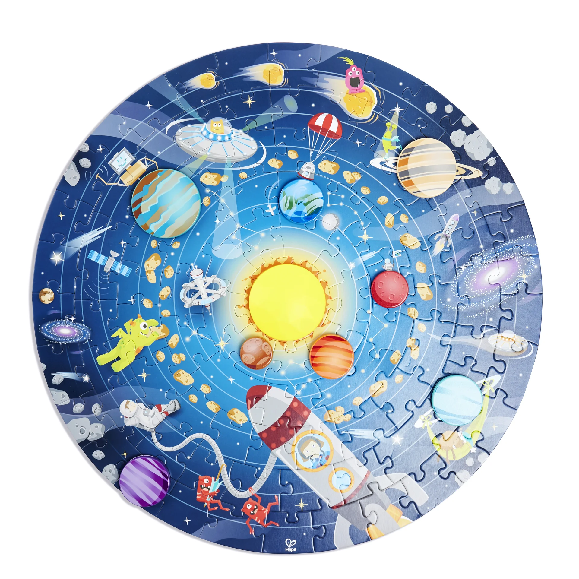 Puzzle del sistema solar