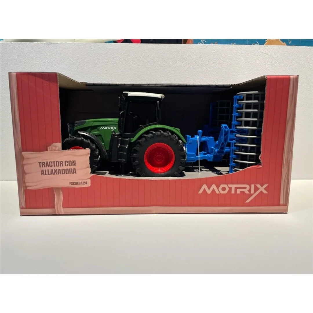 Motrix Tractor con allanadora