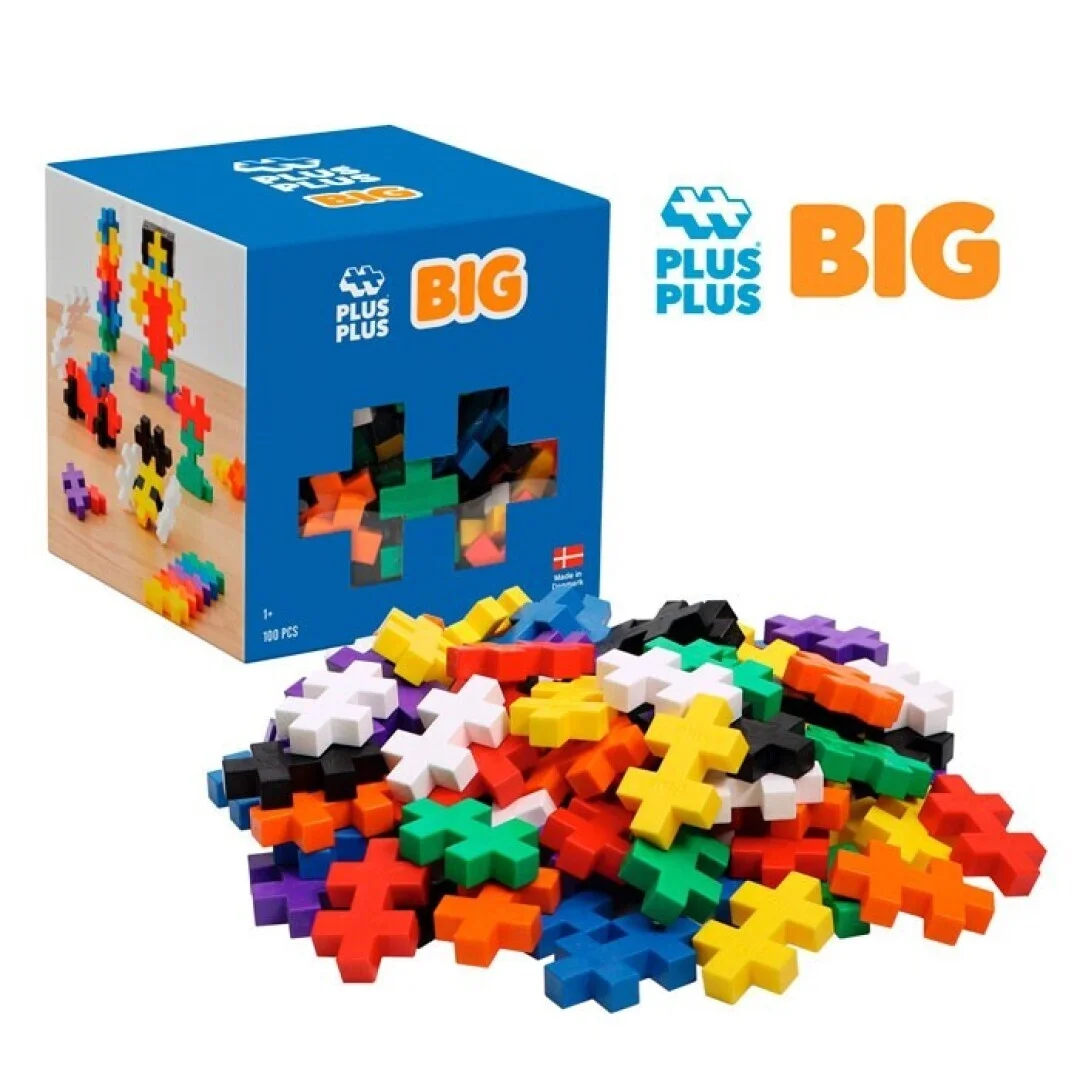 Cubo BIG Basico Mix 100 piezas