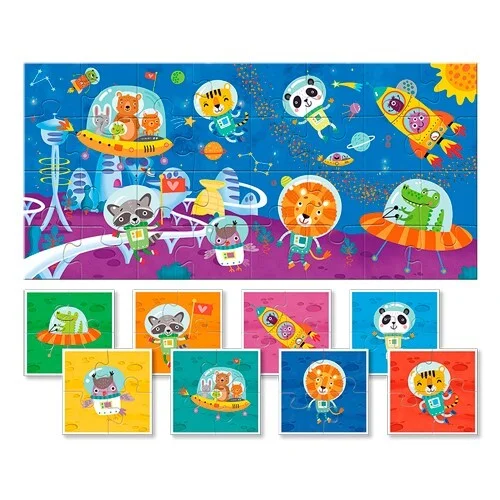 Dudù baby puzzle collection - espacio