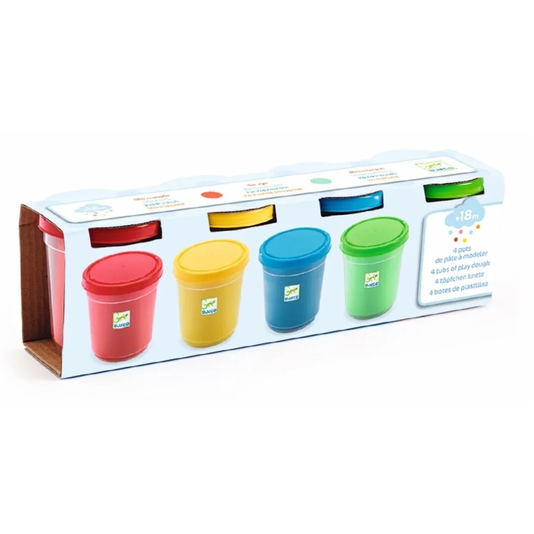 Pasta moldear 4 botes de pasta