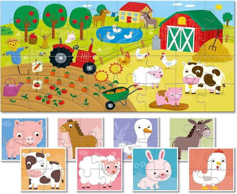 Baby puzzle collection - la granja (lu74761)
