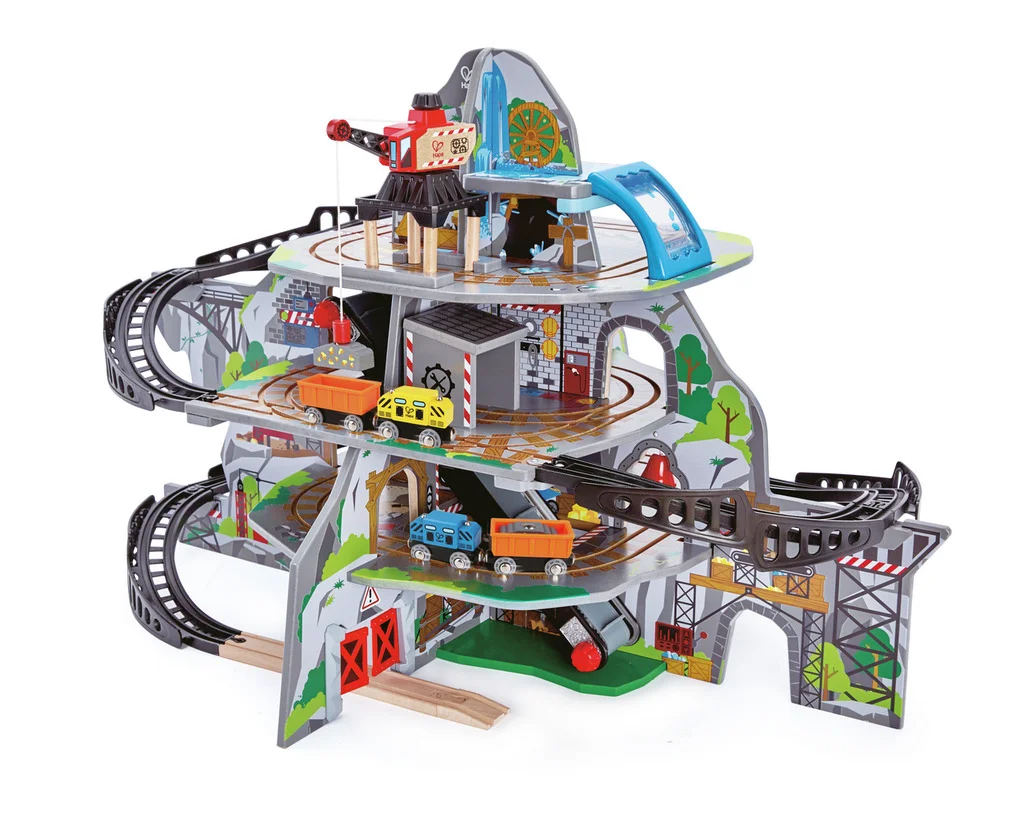 Majestuosa mina de montaña