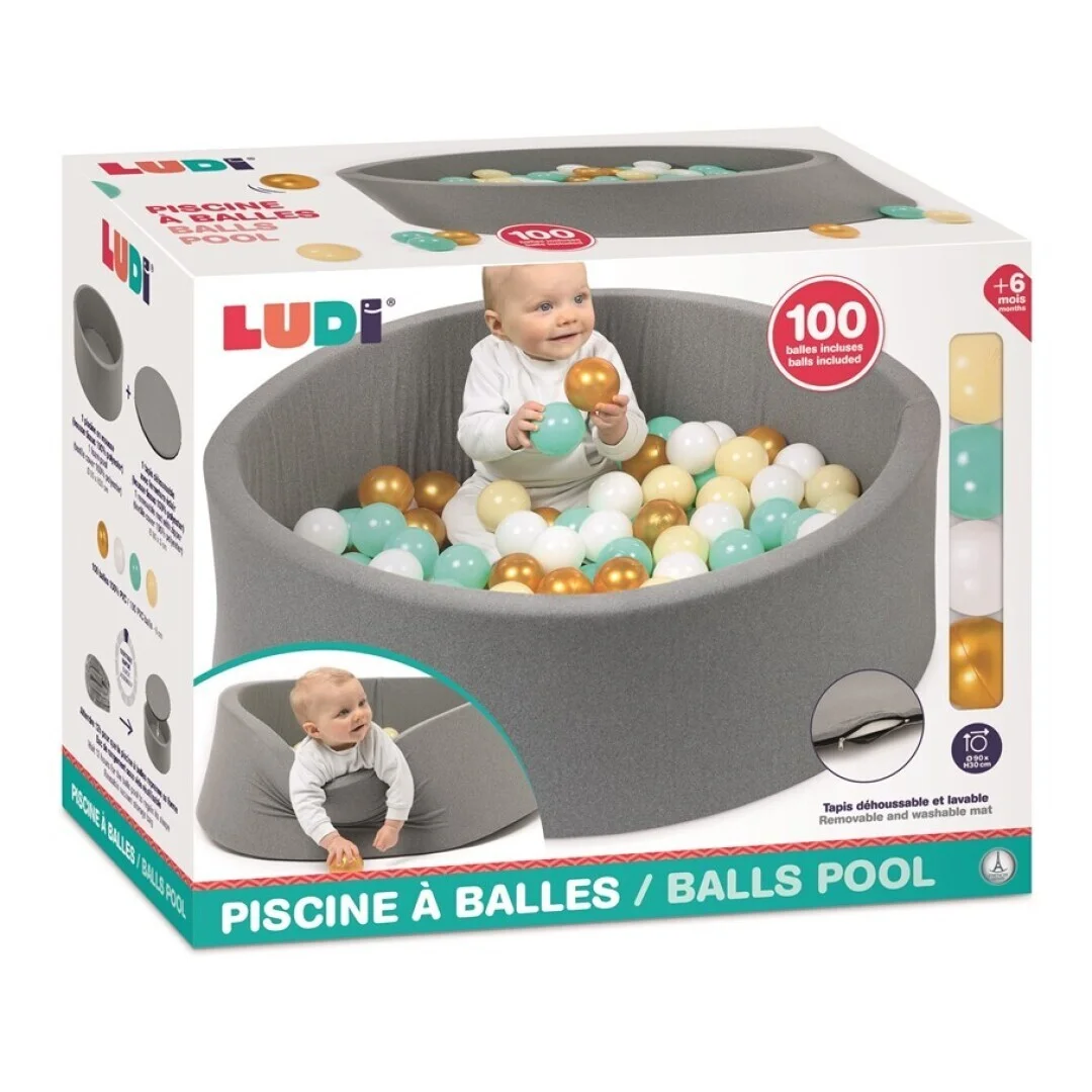 Ludi Piscina de bolas redonda