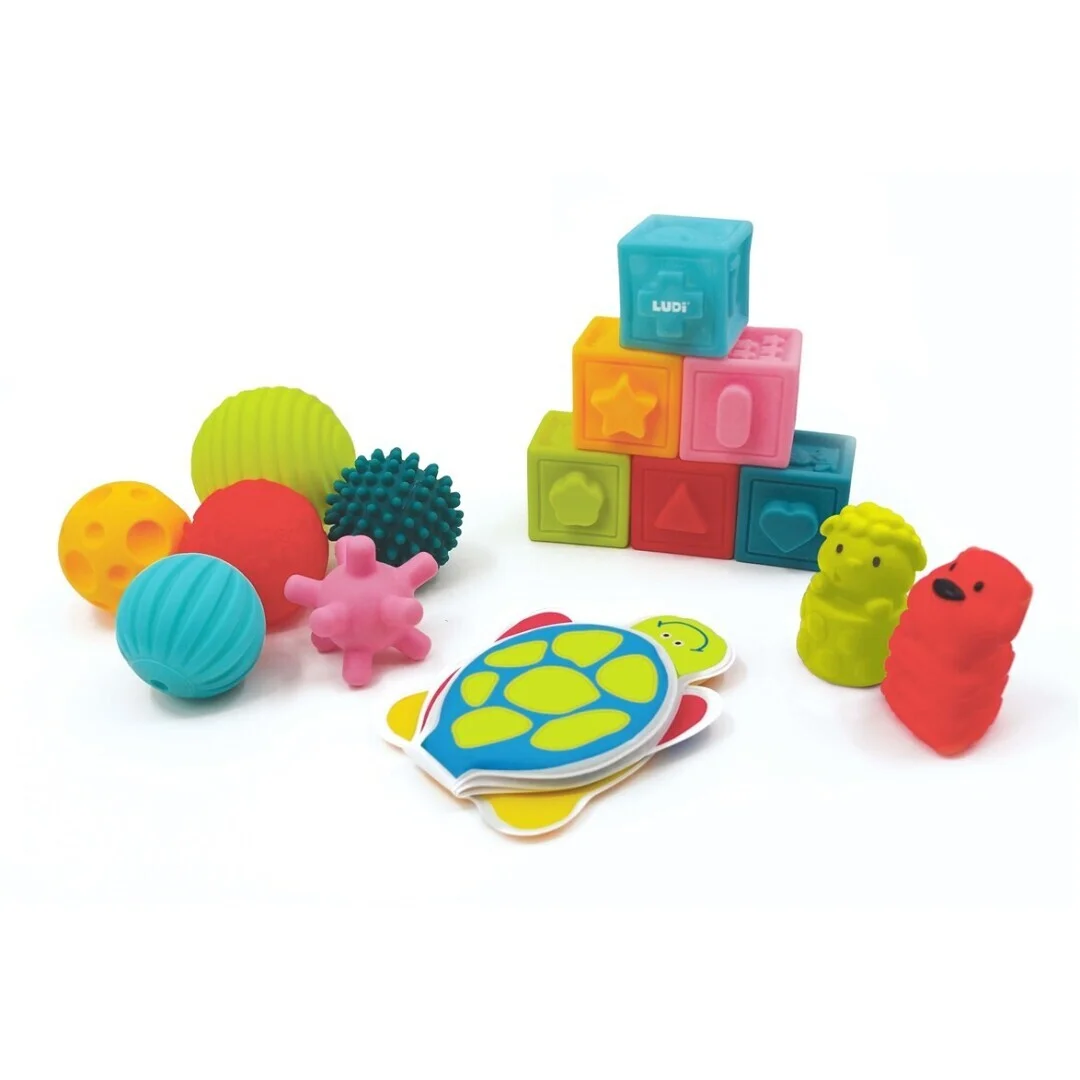 Conjunto sensorial 16 pzas. Ludi