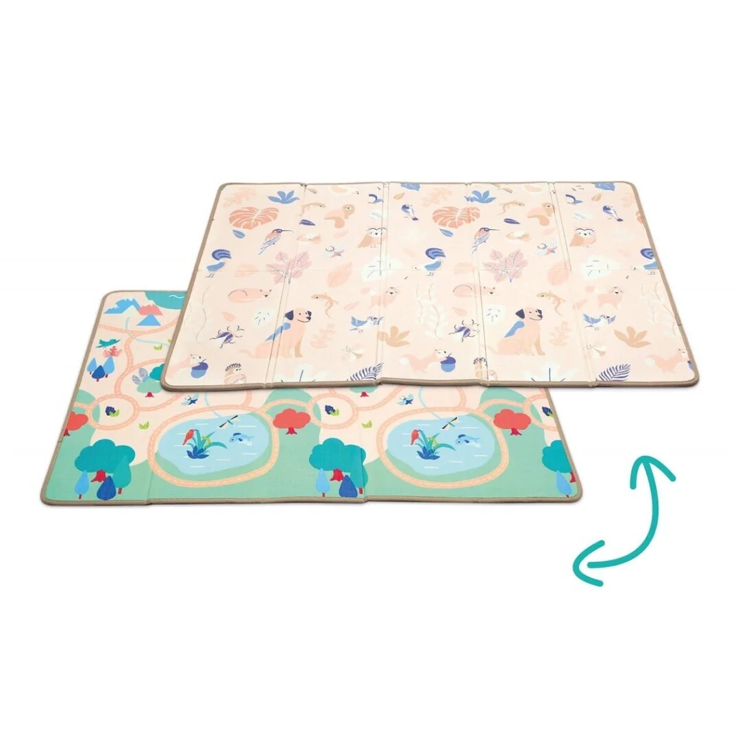 Alfombra plegable reversible Ludi