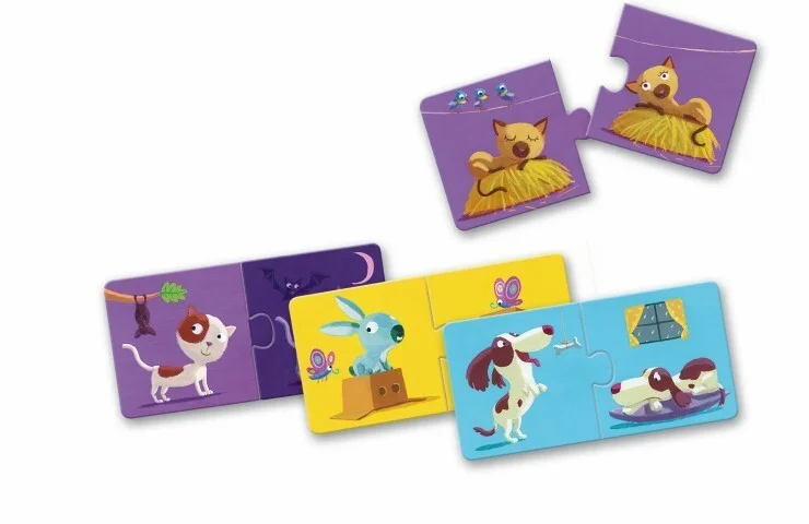 Educativos Puzzle dúo Contrarios