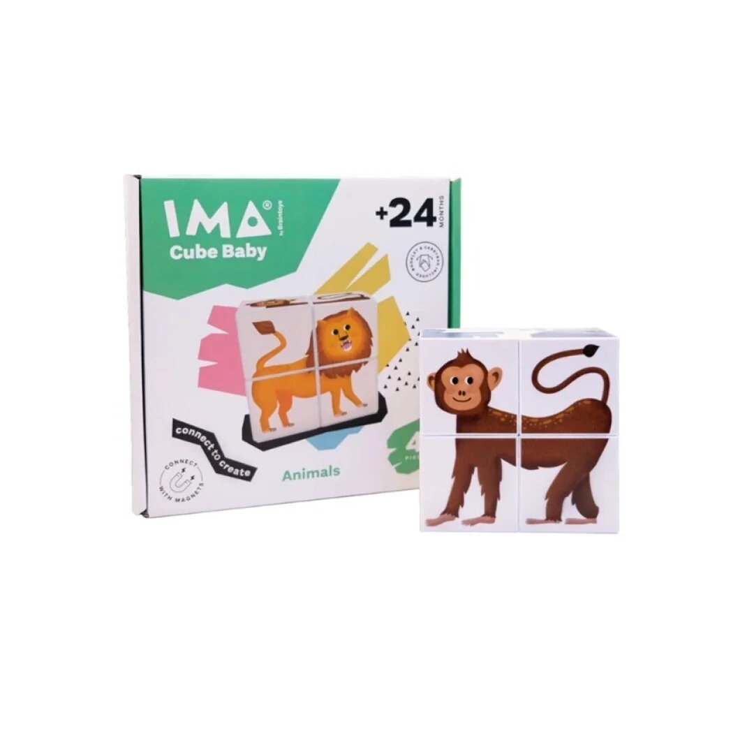 Imanix  Cube Baby Animales 4 piezas