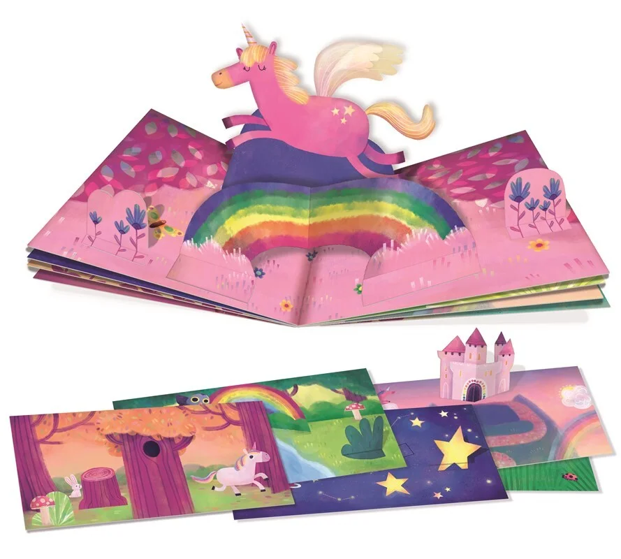 Crea tu pop-up - unicornios