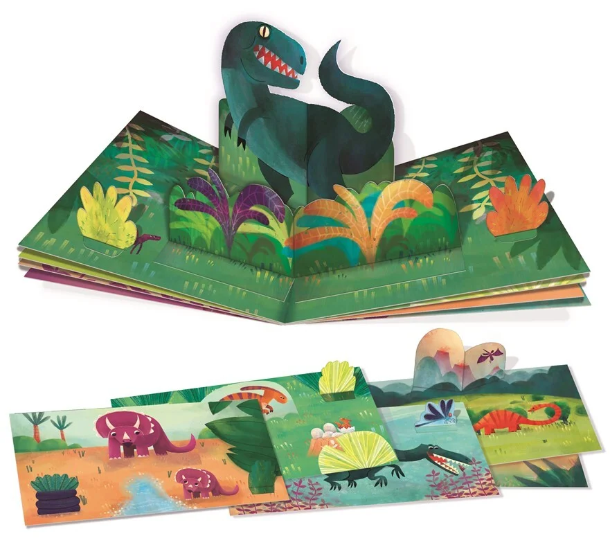 Crea tu pop-up - dinosaurios