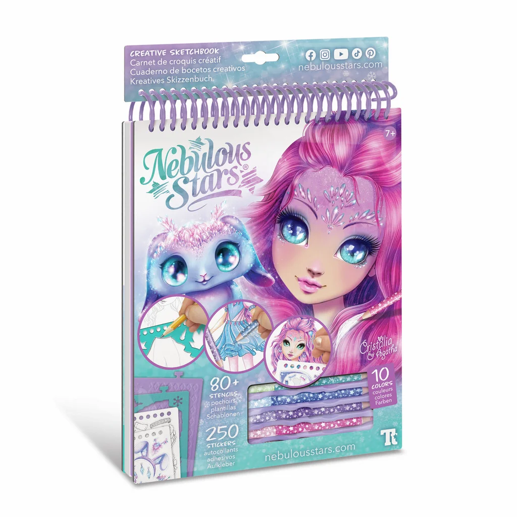 Cuaderno de bocetos creativos