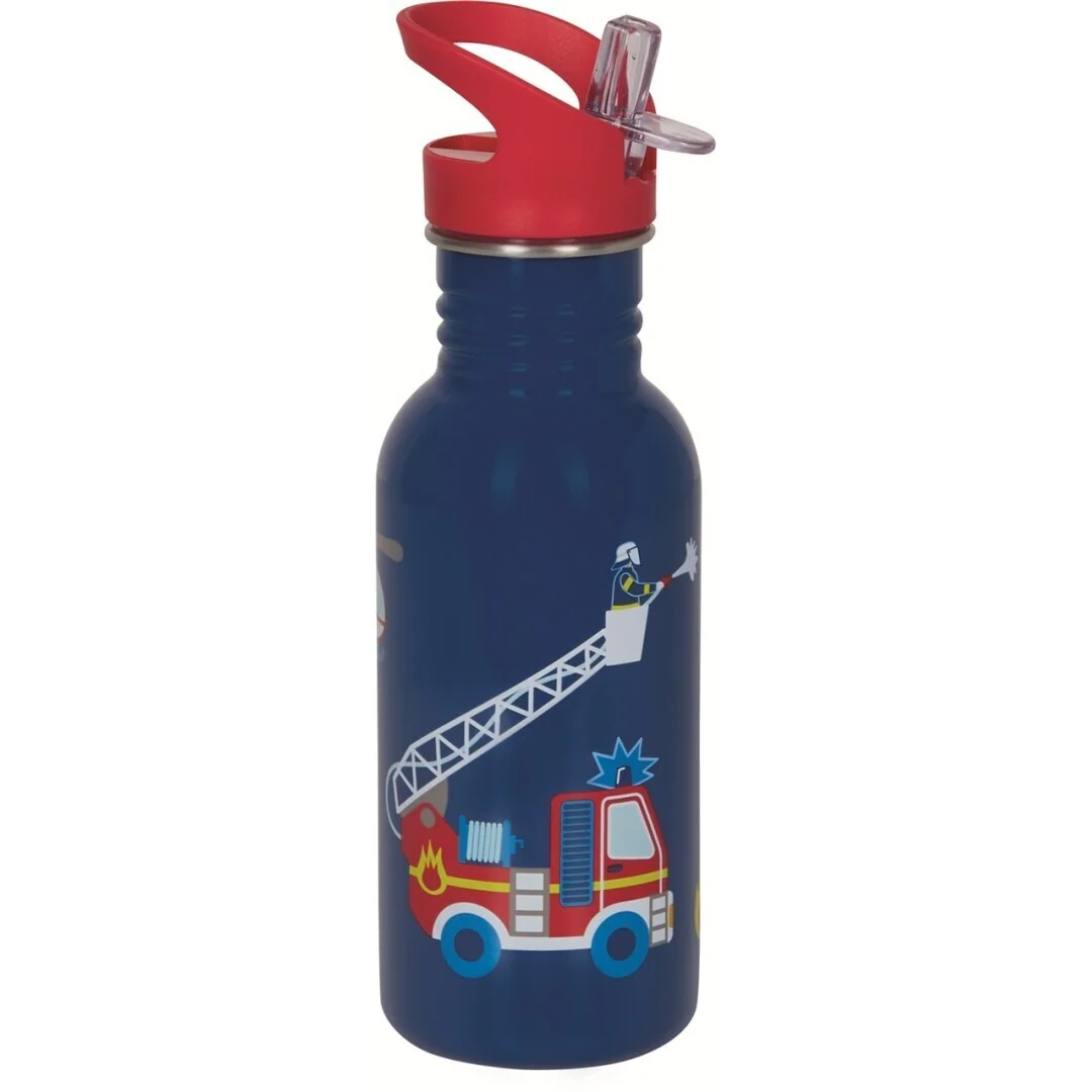 Botella acero inoxidable bombero  little friends
