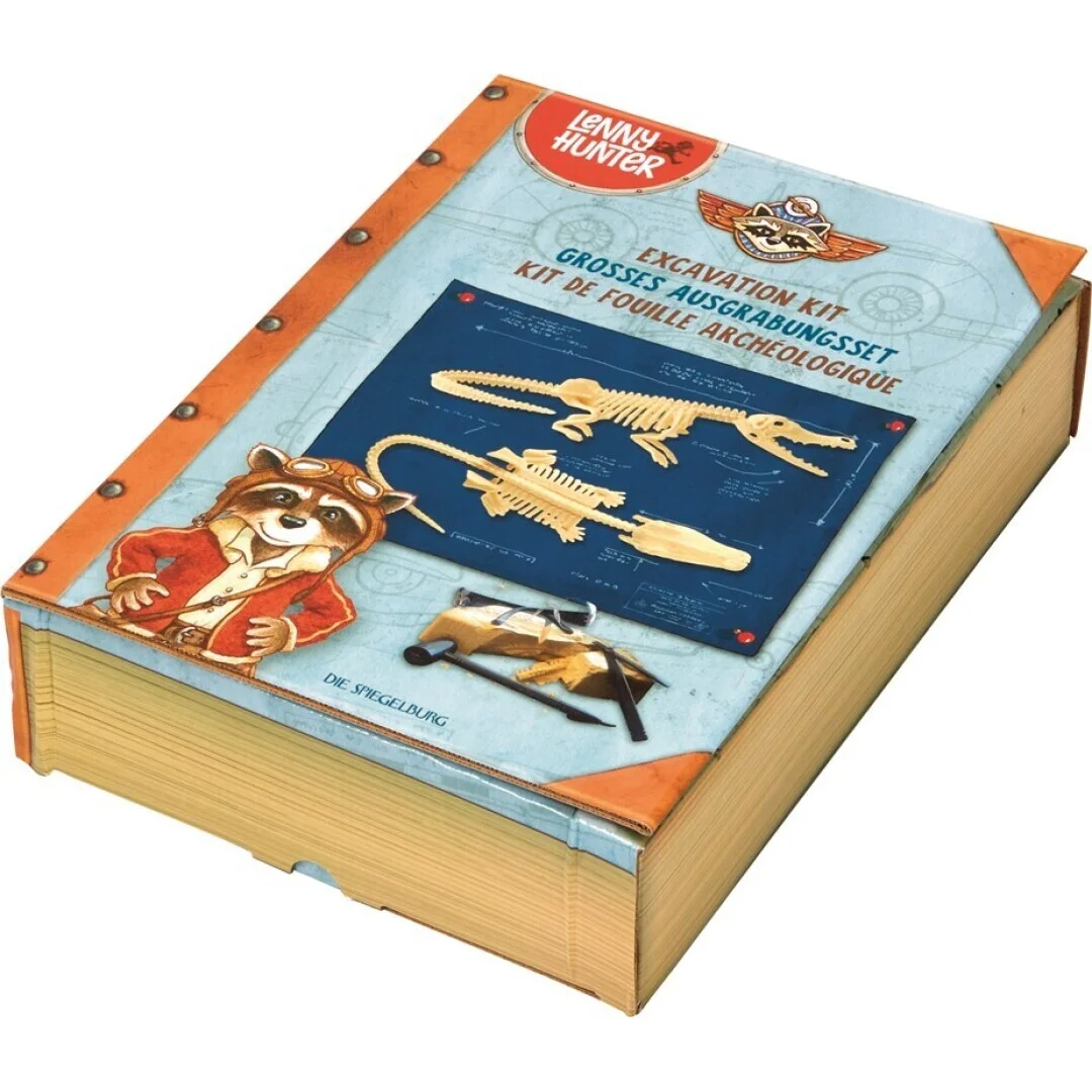 Set de excavación cocodrilo lenny hunter