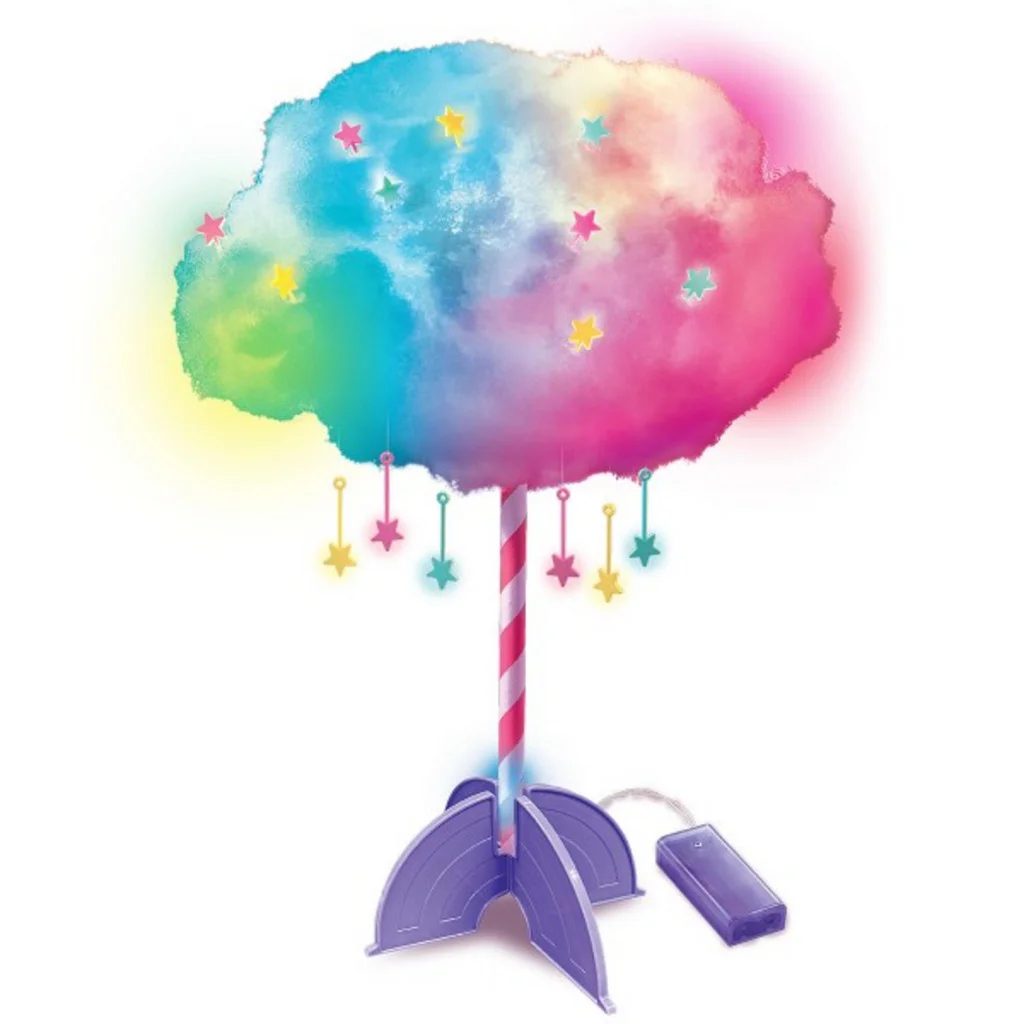 Make your own fluffy cloud light