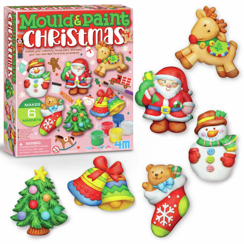 Mould and paint christmas