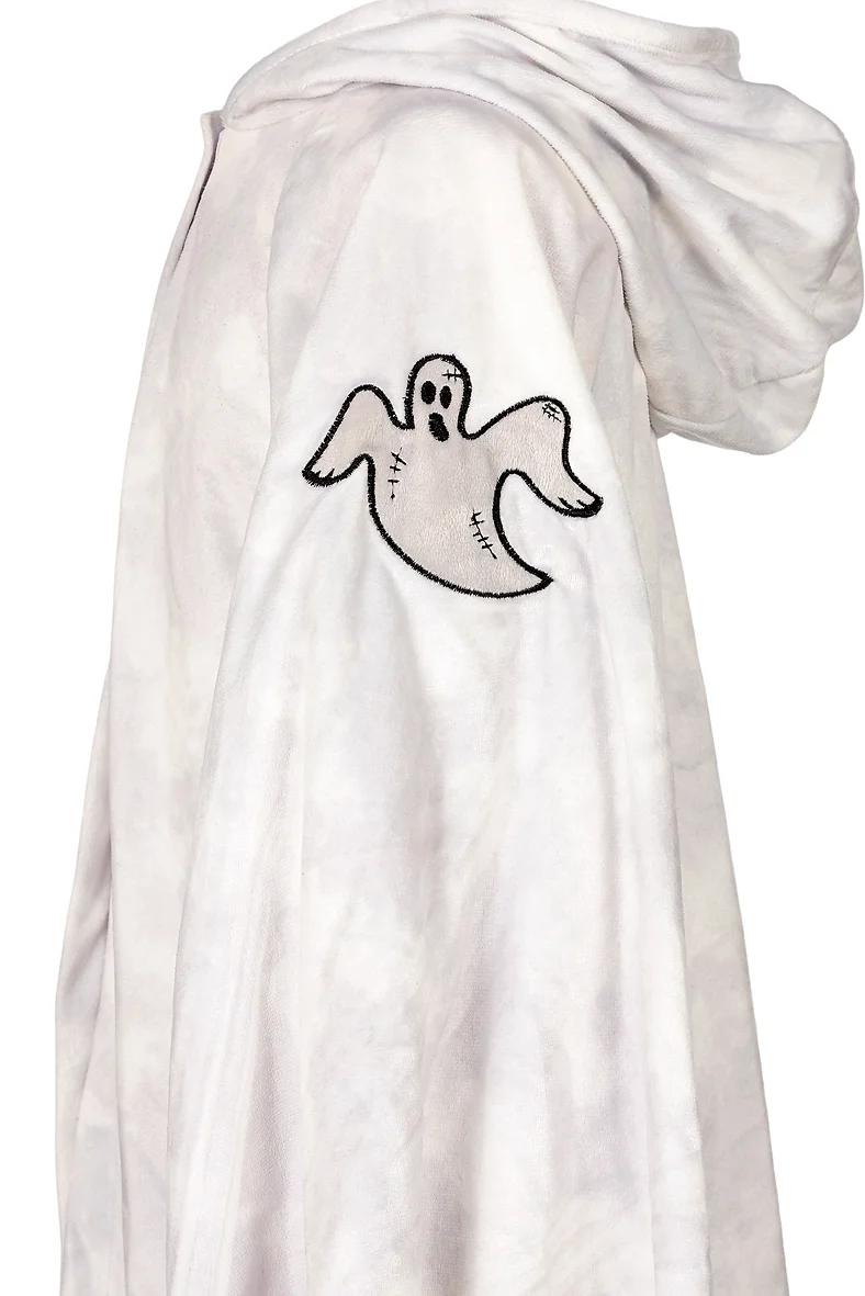 Disfraz Fantasma + mascarilla, 8-10 años, 128-140 cm (1 conj