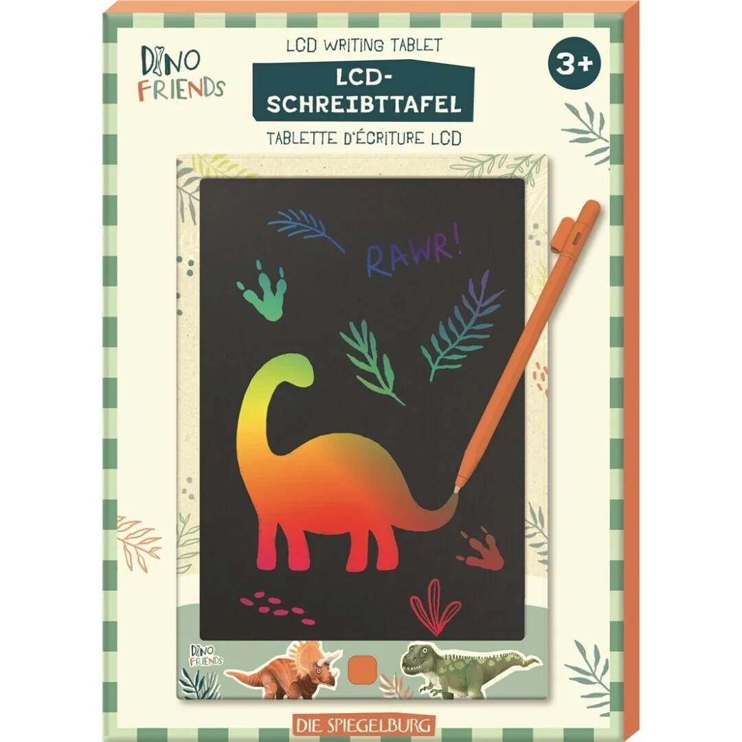 Tableta LCD de escritura Dino Friends