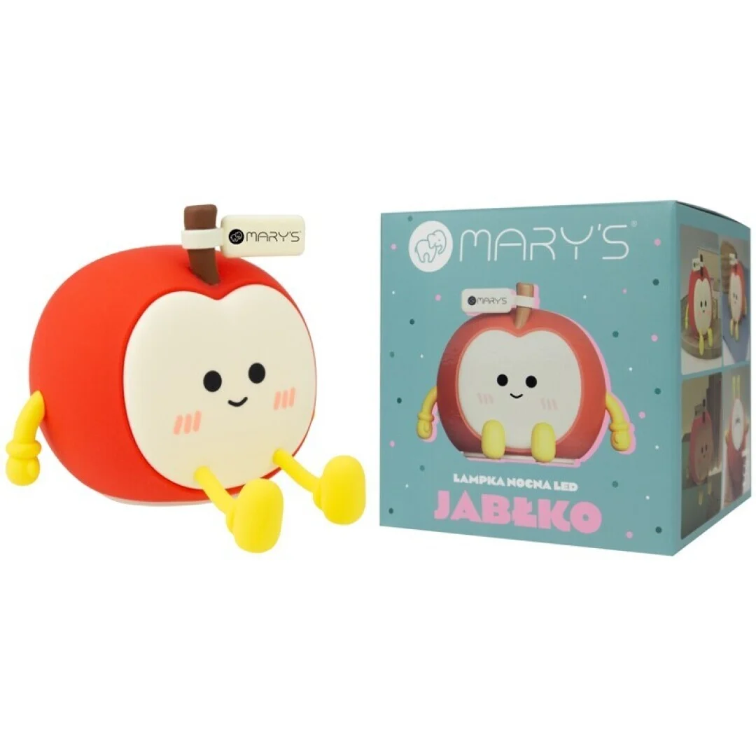 Mary's lámpara de noche LED Manzana