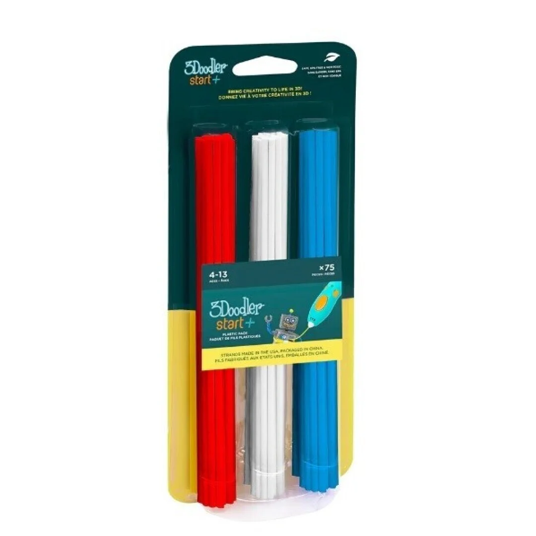 3Doodler Start+ Recambios 75 filamentos