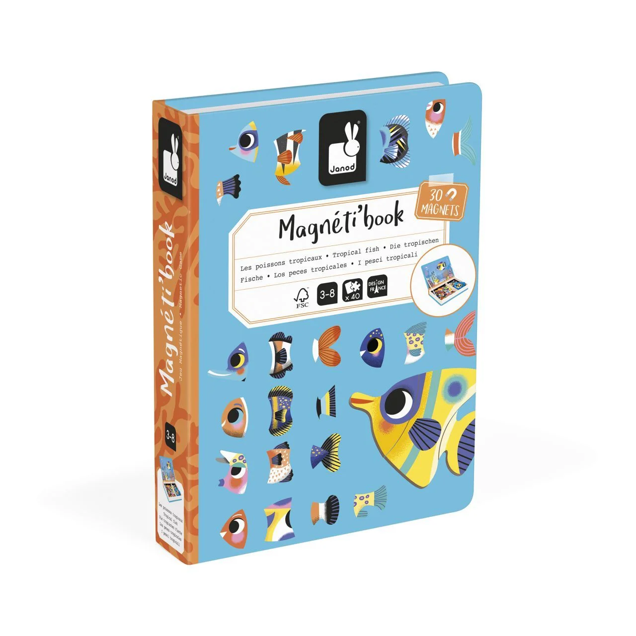 MAGNETI'BOOK PECES TROPICALES