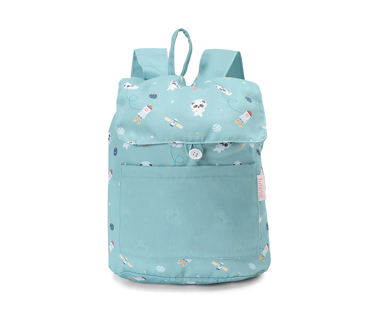 Mochila tela pequeña Pandas in Space