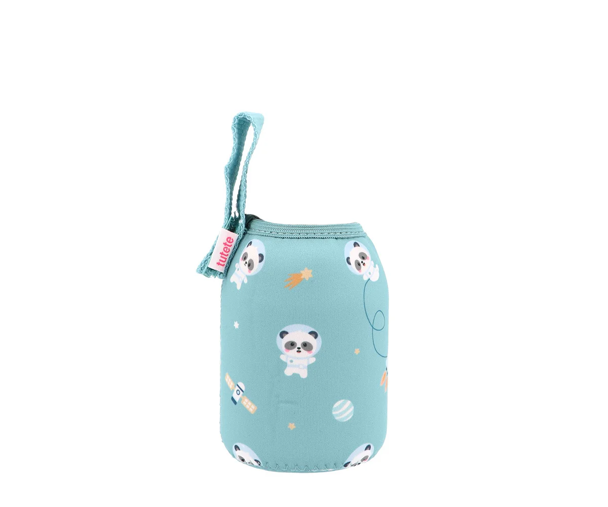 Funda neopreno 350ml Pandas in Space