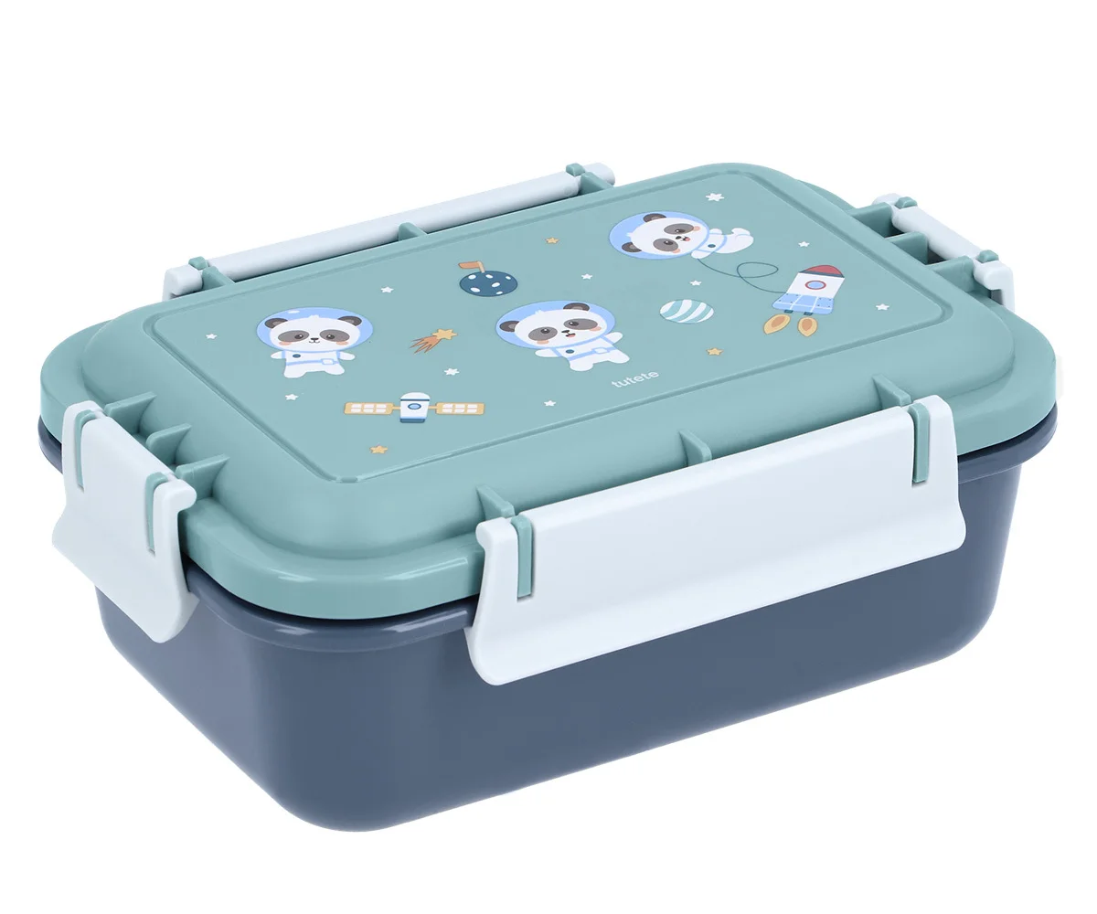Caja Almuerzo Bento Pandas in Space
