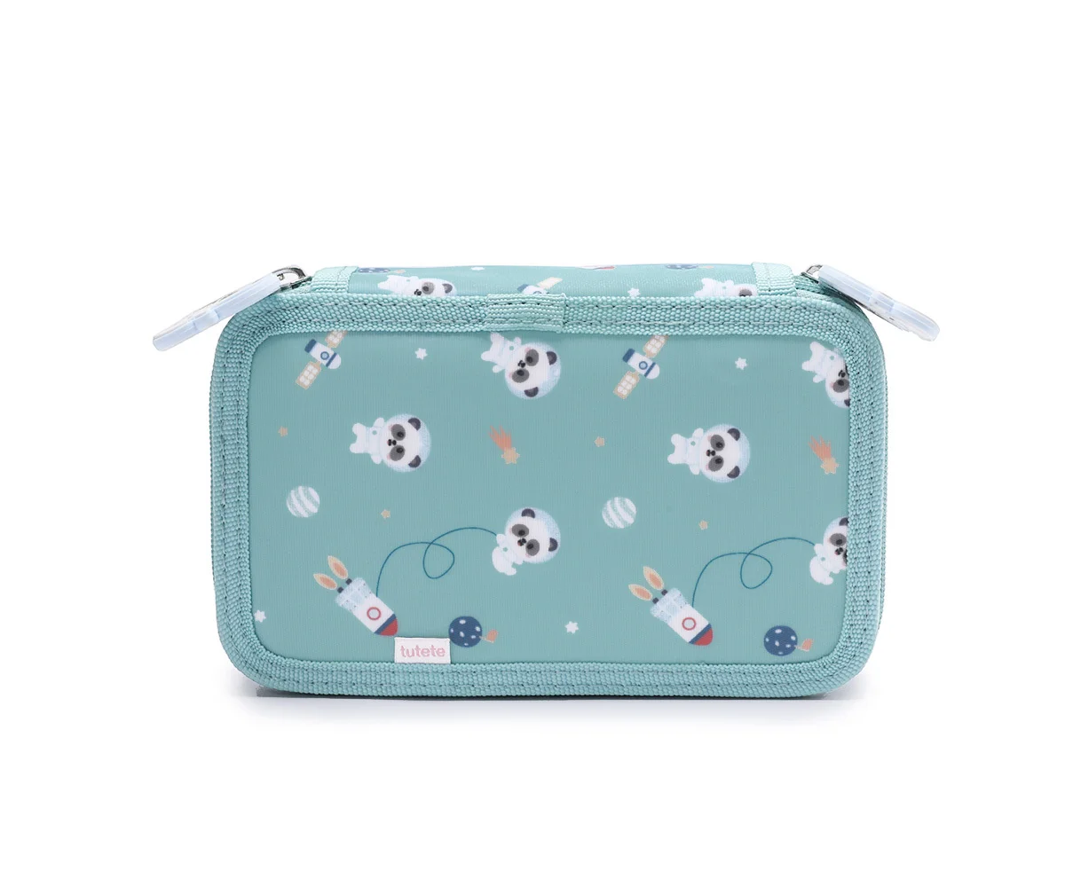 Estuche Plumier Pandas in Space
