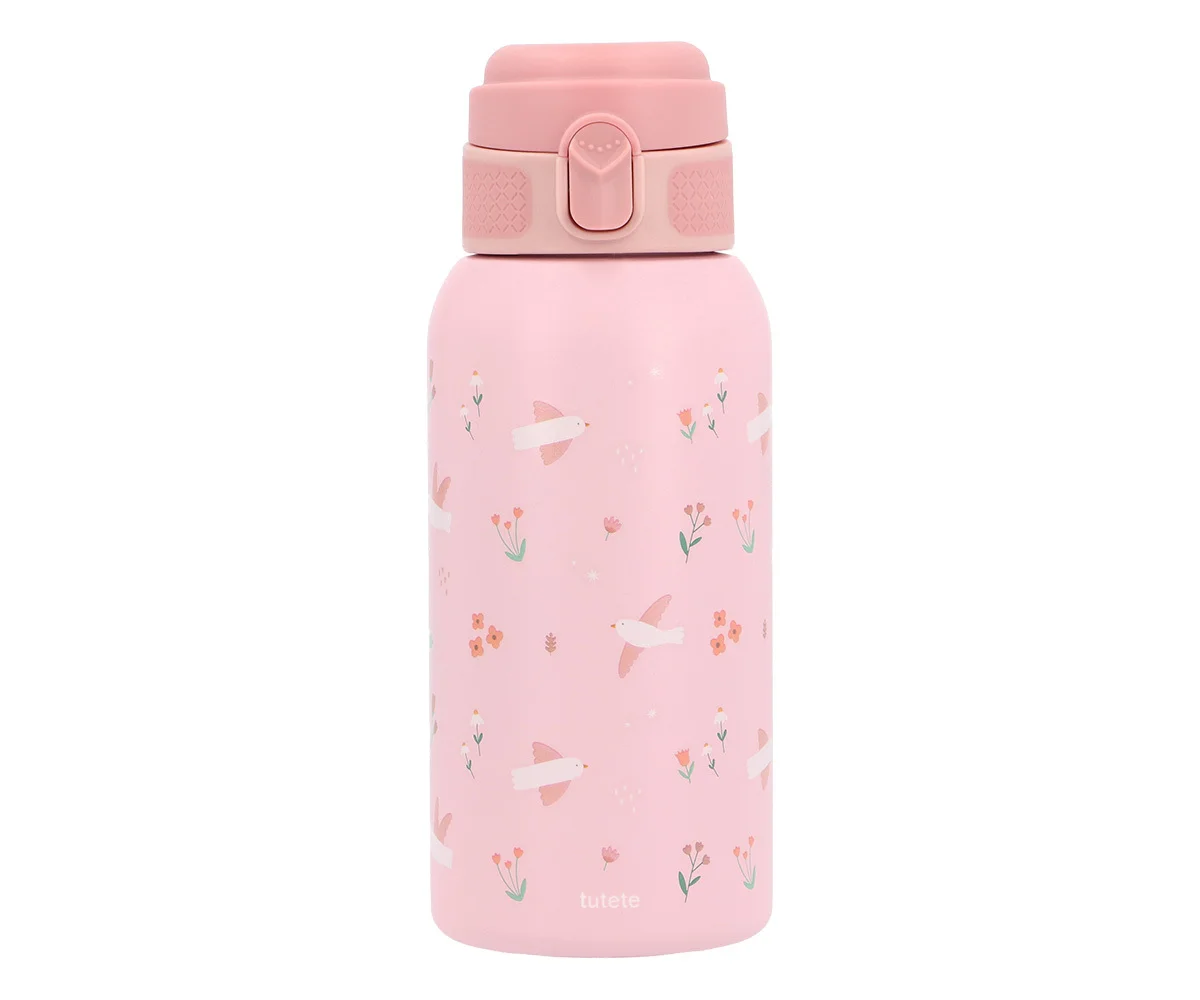 Botella de acero térmica Blossom Birds