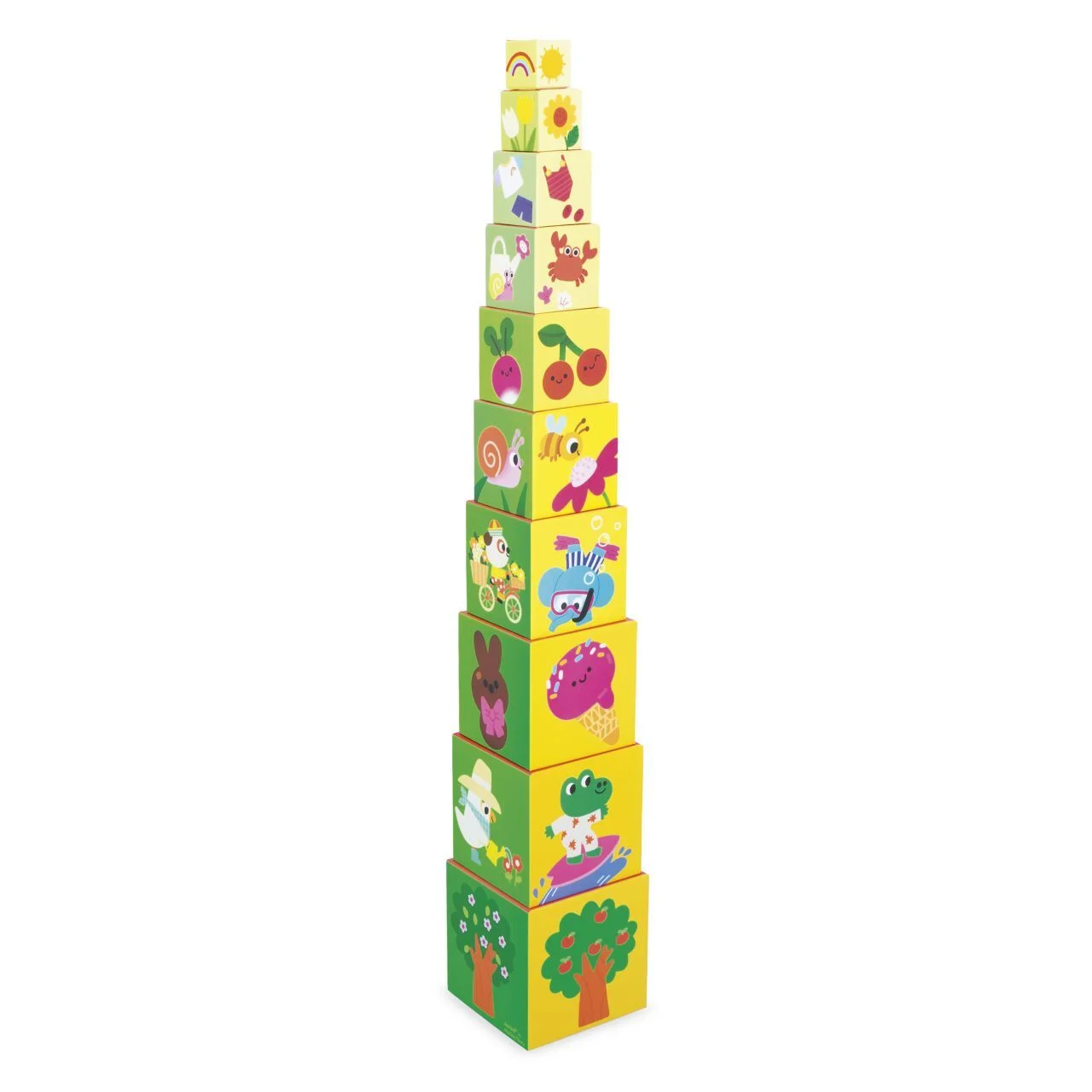 PIRAMIDE CUADRADA LAS 4 ESTACIONES