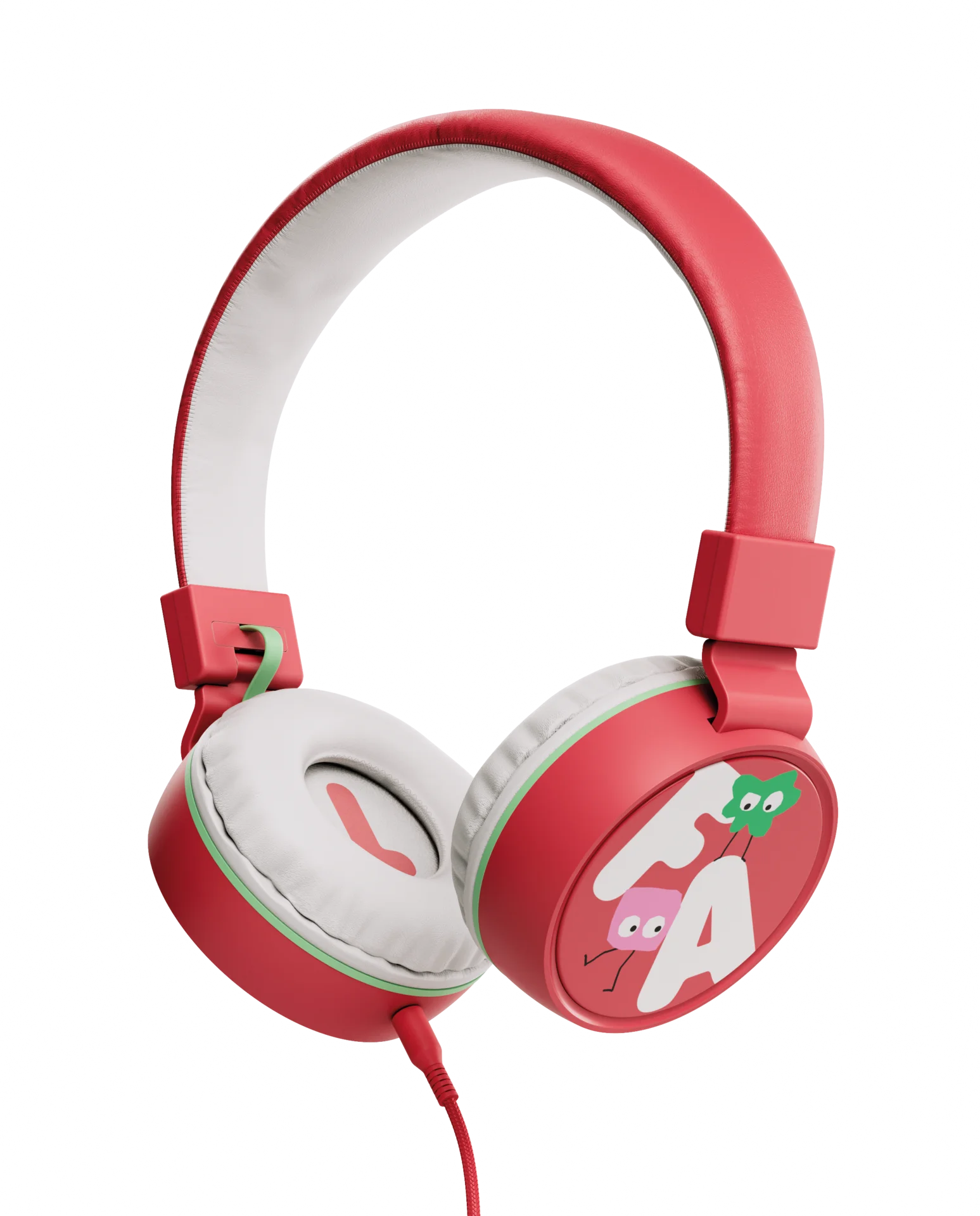 FABA HEADPHONES TUTUM RED