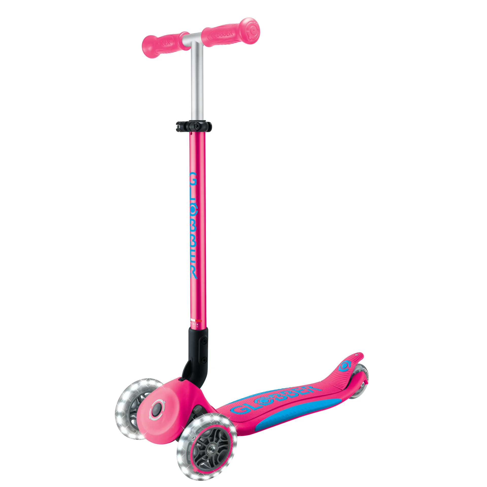 Patinete Elite Con Luces Fucsia