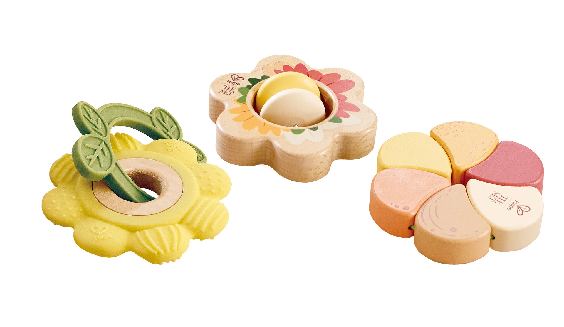 Set De Sonajeros De Flores