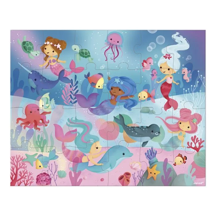 [J02613] Puzle sirenas 24 pzas