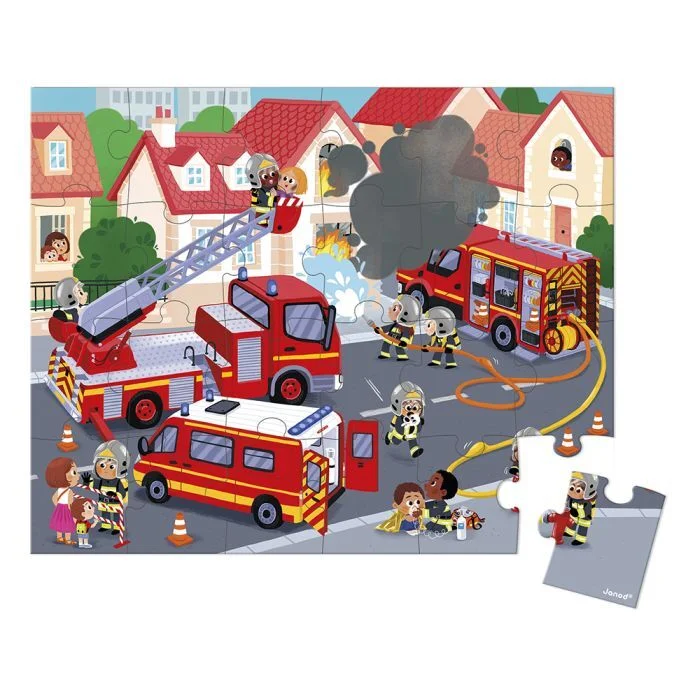 [J02605] Puzle bomberos - 24 pzas