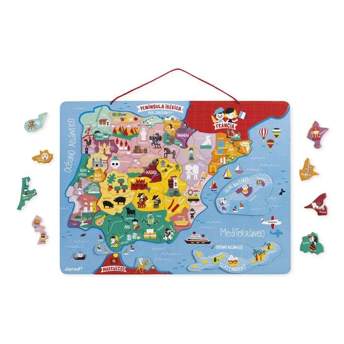 [J05478] Mapa magnético de la península ibérica