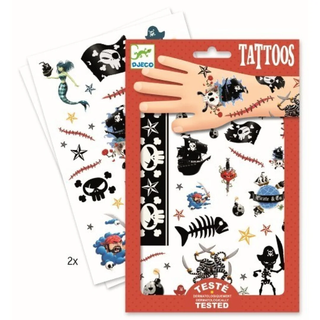 [39584] Tatuajes Los Piratas (mín. 2 u.)
