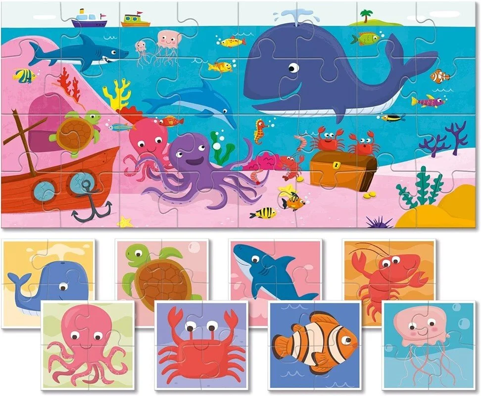 [LU20491] Baby puzzle collection - el mar (lu74778)