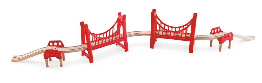 [E3710] Gran puente colgante doble