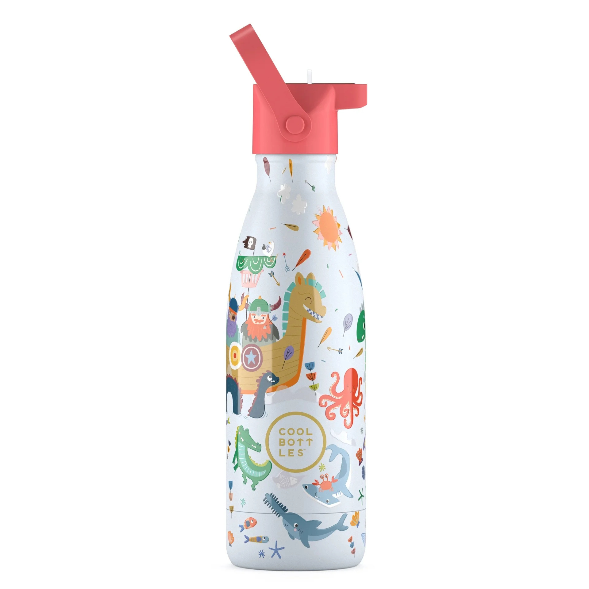 [CBBK35BV] The kids bottle - brave vikings 350ml