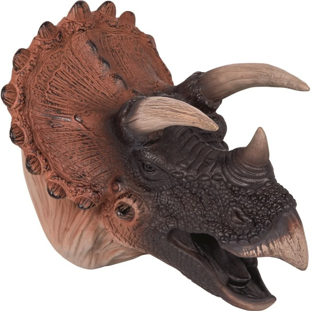 Títere triceratops t-rex world
