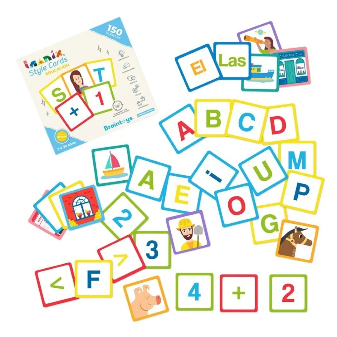 [350603] Imanix 150 Tarjetas educativas