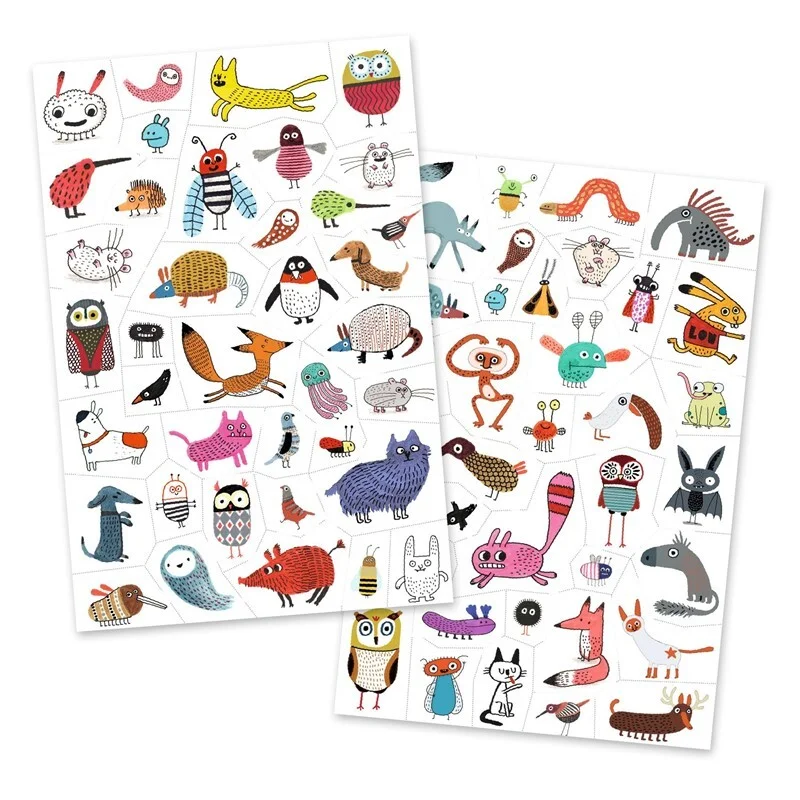 [39911] Tatuajes Pequeñas criaturas (mín. 2 u.)