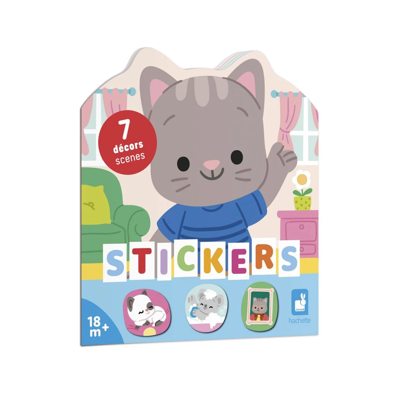 [J09197] Cuaderno de pegatinas - la case